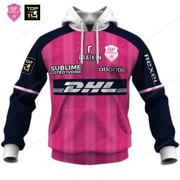 Stade Français Top 14 2627 Home Jersey Style Shirts