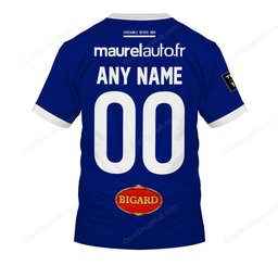 Castres Olympique Top 14 2627 Home Jersey Style Shirts