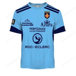 USA Perpignan Top 14 2627 Home Jersey Style Shirts