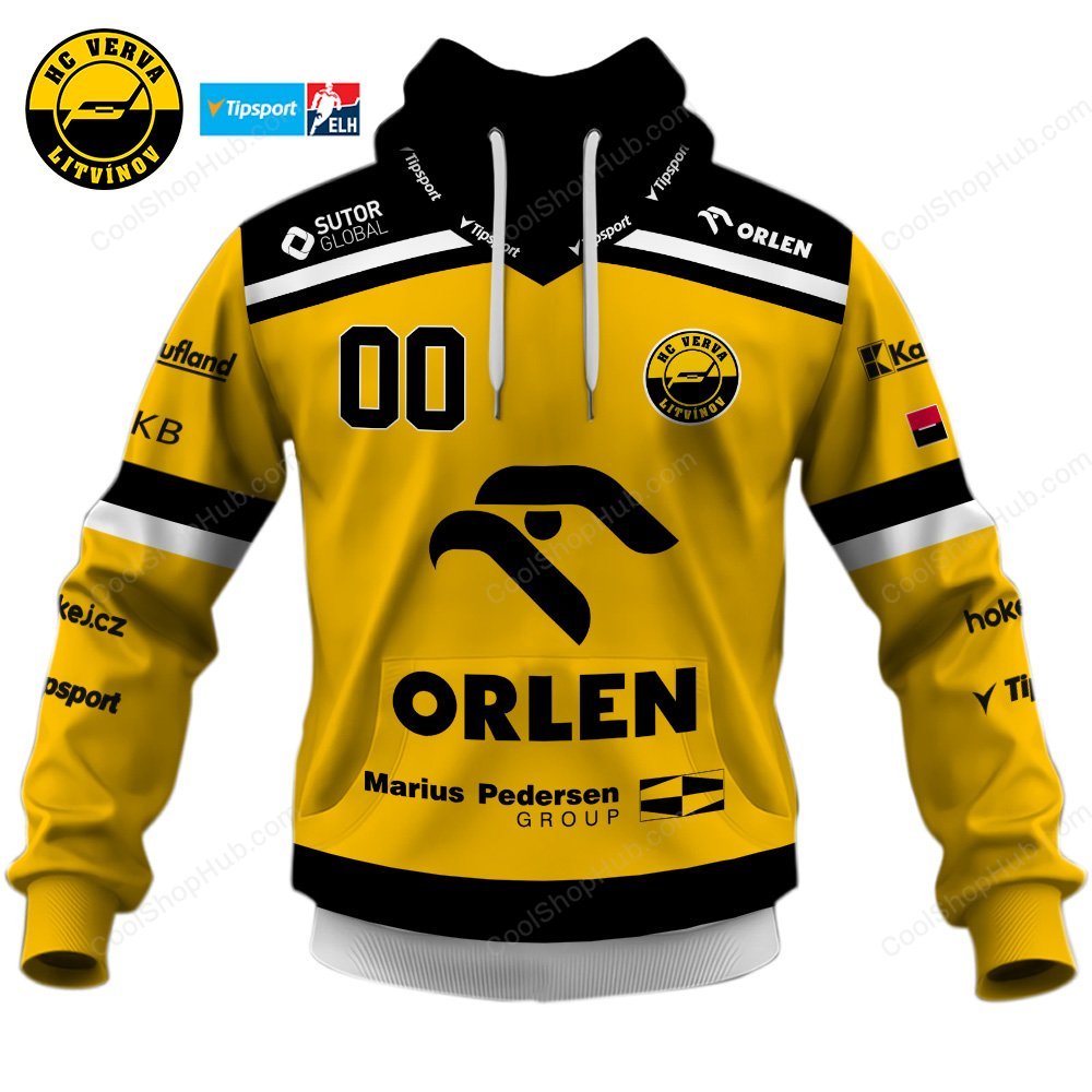 HC Litvínov Tipsport extraliga 2627 Home Jersey Style Shirts