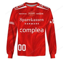 Aalborg Håndbold Håndboldligaen 2627 Home Jersey Style Shirts