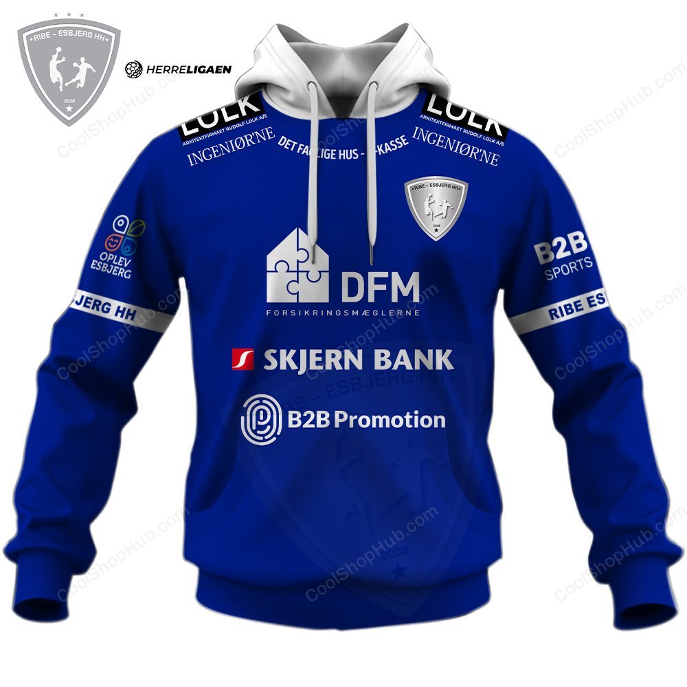 Ribe Esbjerg HH Håndboldligaen 2627 Home Jersey Style Shirts