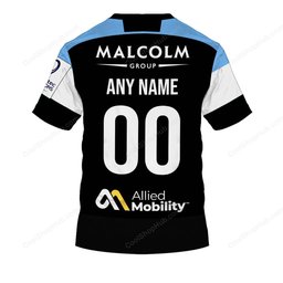 Glasgow Warriors ERCC 2627 Home Jersey Style Shirts