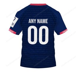 Leinster Rugby ERCC 2627 Home Jersey Style Shirts