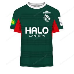 Leicester Tigers ERCC 2627 Home Jersey Style Shirts