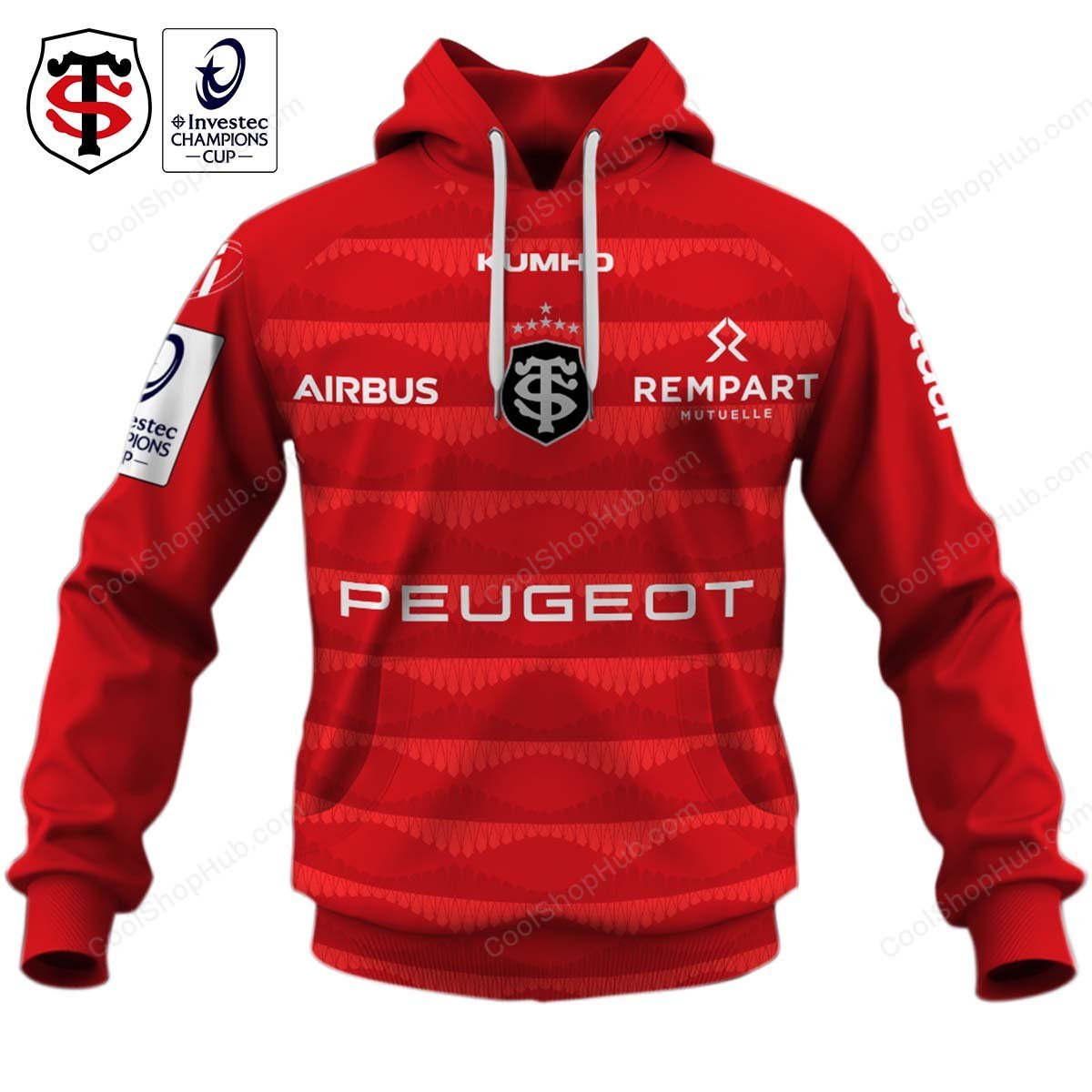 Stade Toulousain ERCC 2627 Home Jersey Style Shirts