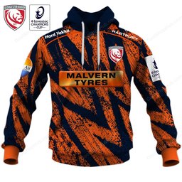 Gloucester Rugby ERCC 2627 Home Jersey Style Shirts