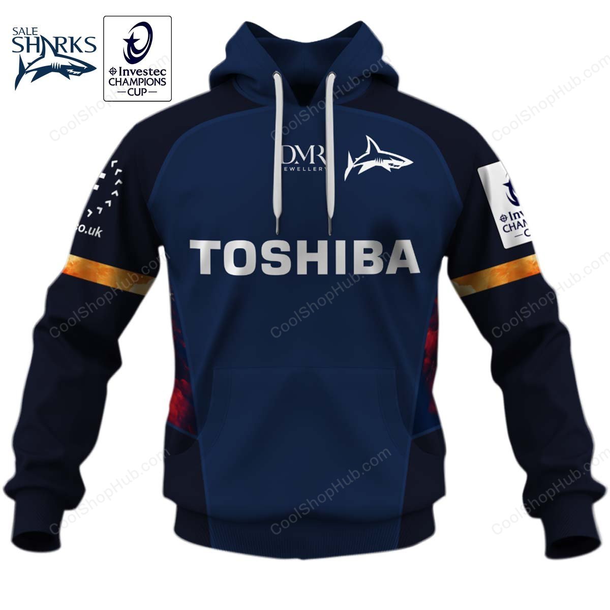 Sale Sharks ERCC 2627 Home Jersey Style Shirts