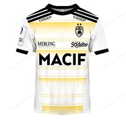 Stade Rochelais ERCC 2627 Home Jersey Style Shirts