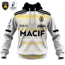 Stade Rochelais ERCC 2627 Home Jersey Style Shirts