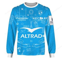 Montpellier HR ERCC 2627 Home Jersey Style Shirts