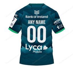 Connacht Rugby ERCC 2627 Home Jersey Style Shirts