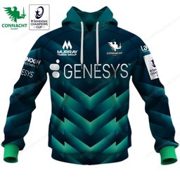 Connacht Rugby ERCC 2627 Home Jersey Style Shirts