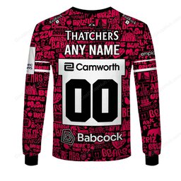 Bristol Bears ERCC 2627 Home Jersey Style Shirts