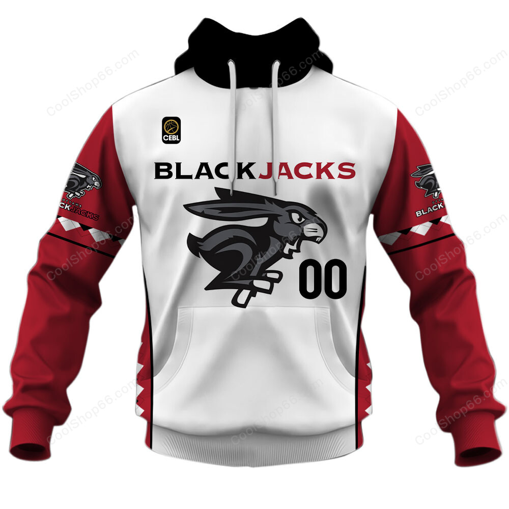 CEBL Ottawa Blackjacks Away Jersey Style Shirts