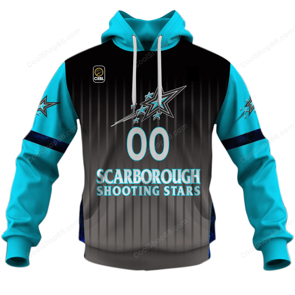 CEBL Scarborough Shooting Stars Home Jersey Style Shirts