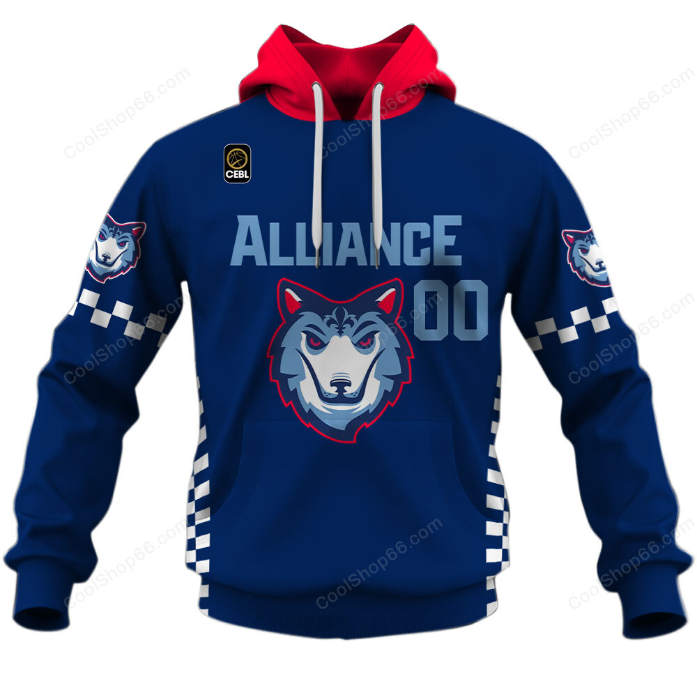 CEBL Montreal Alliance Home Jersey Style Shirts