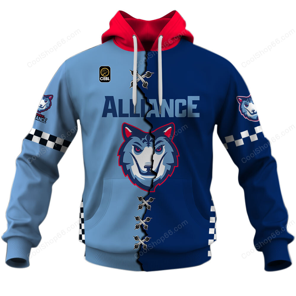 CEBL Montreal Alliance Mix Jersey Style Shirts