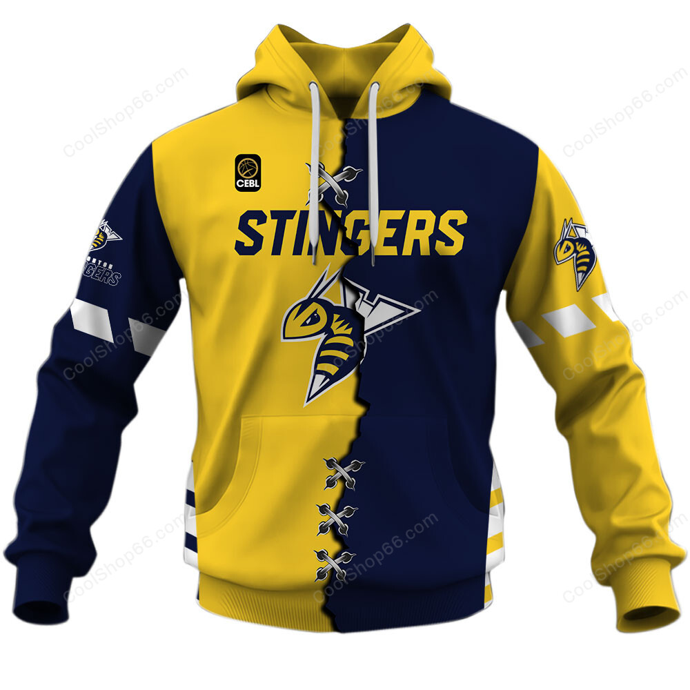 CEBL Edmonton Stingers Mix Jersey Style Shirts