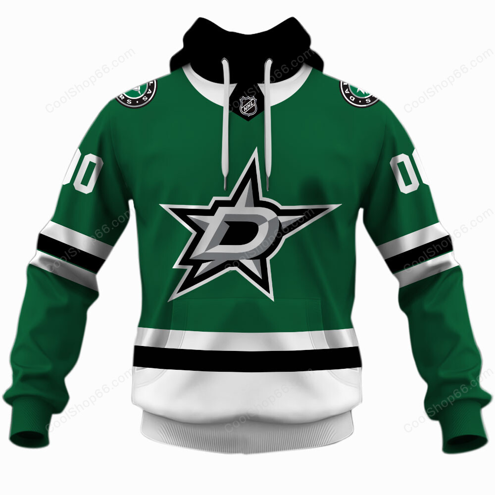NHL Dallas Stars Home Jersey Style Shirts