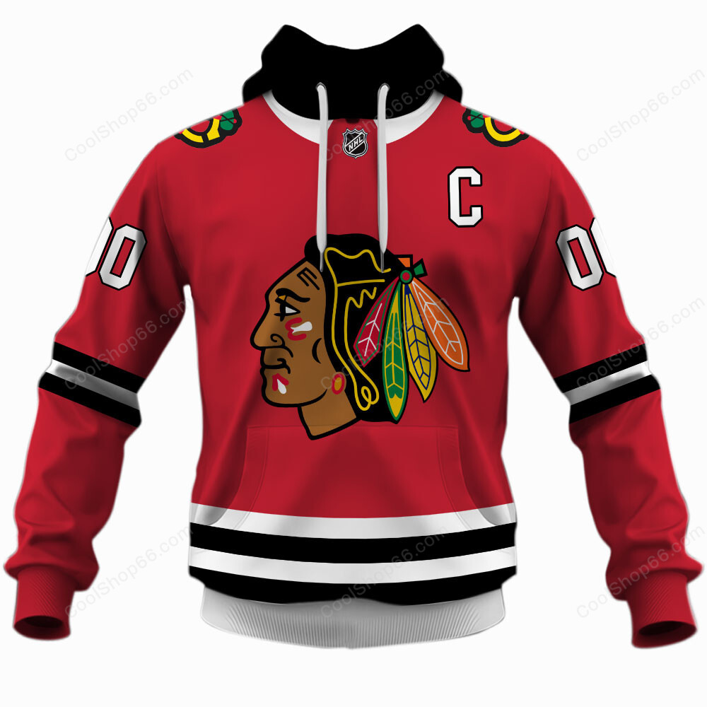 NHL Chicago Blackhawks Home Jersey Style Shirts