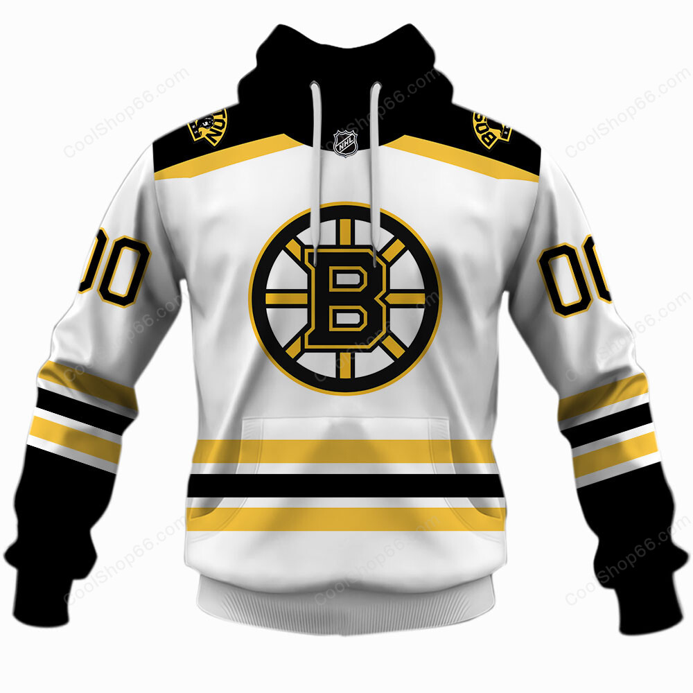 NHL Boston Bruins Away Jersey Style Shirts