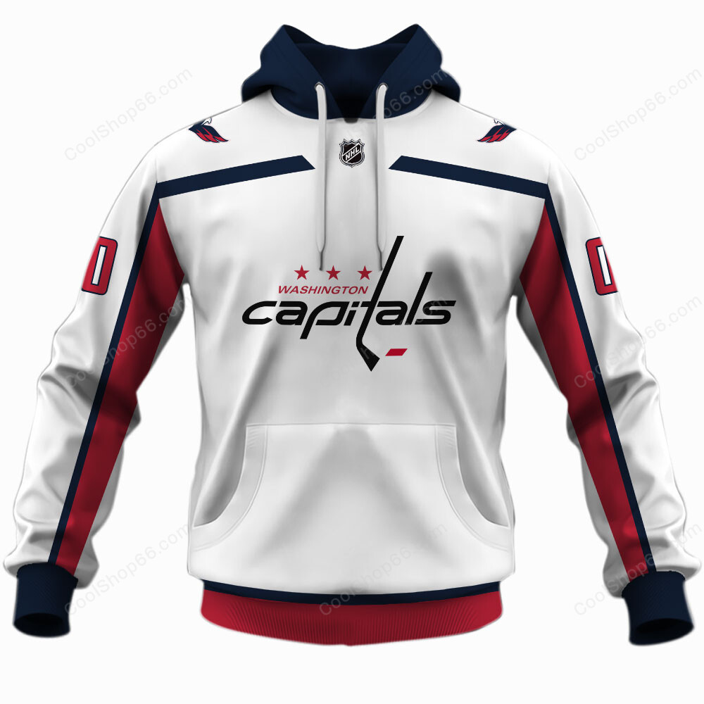 NHL Washington Capitals Away Jersey Style Shirts