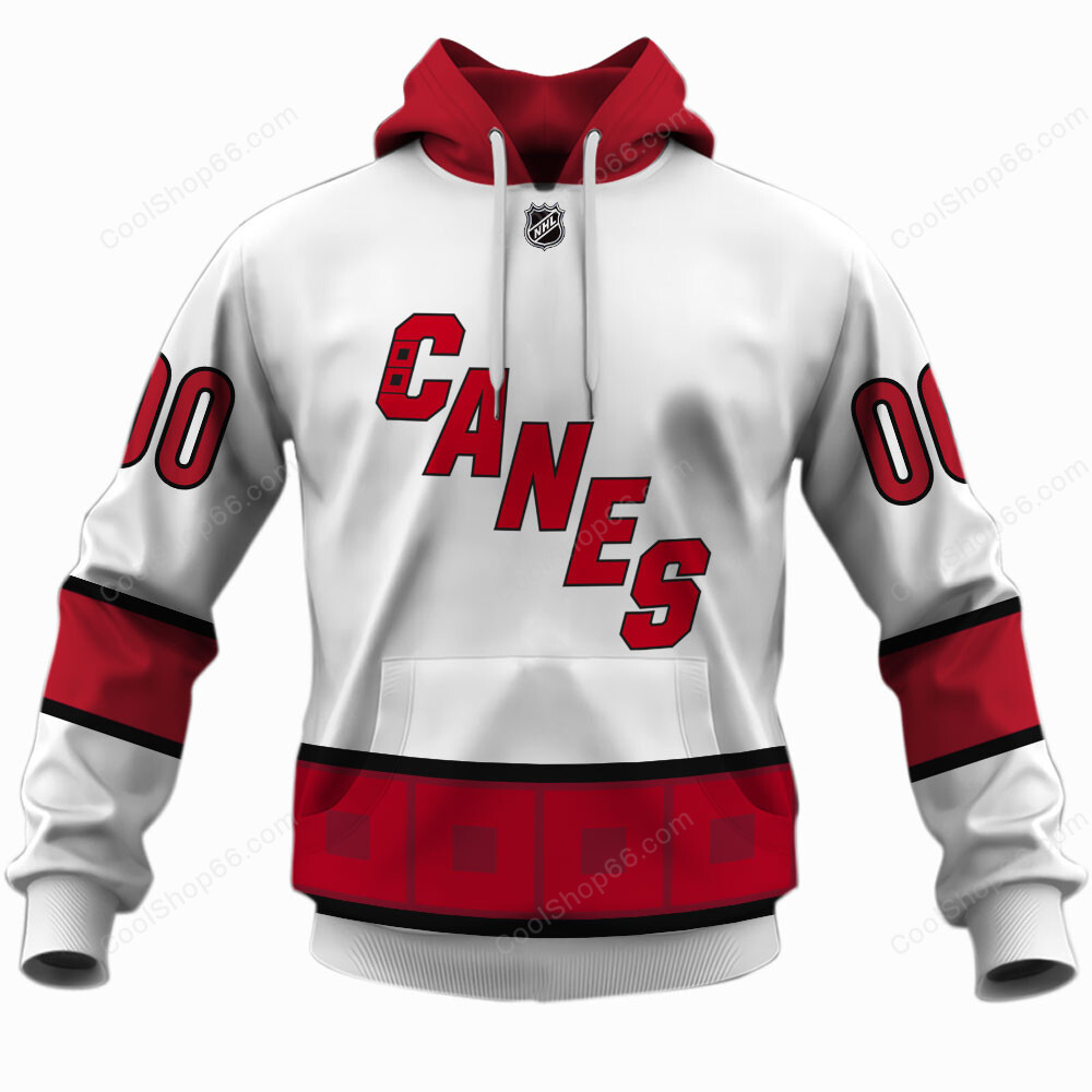 NHL Carolina Hurricanes Away Jersey Style Shirts