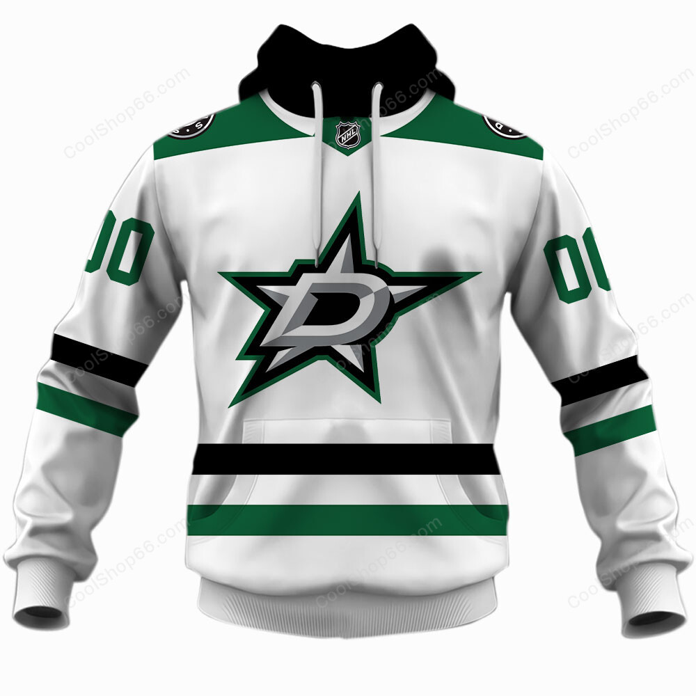 NHL Dallas Stars Away Jersey Style Shirts