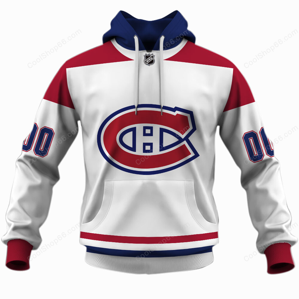 NHL Montreal Canadiens Away Jersey Style Shirts