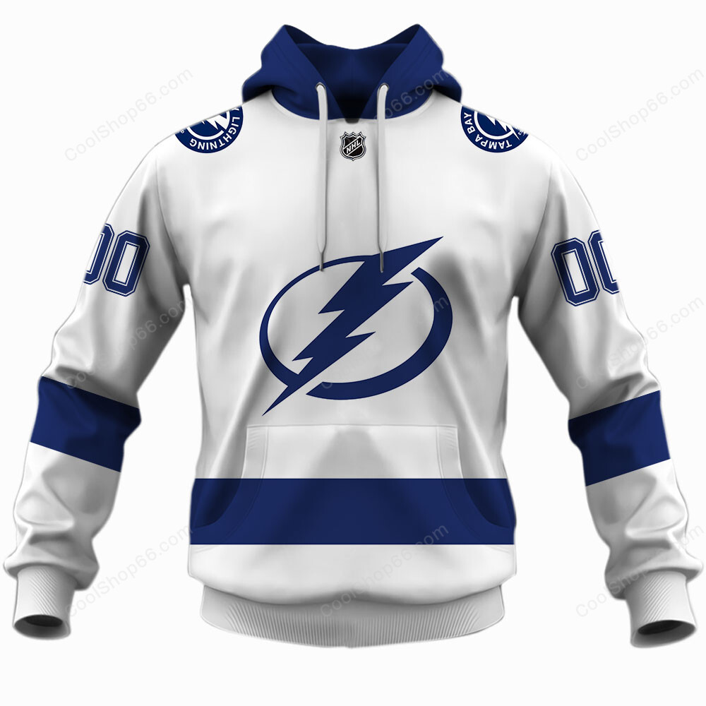 NHL Tampa Bay Lightning Away Jersey Style Shirts