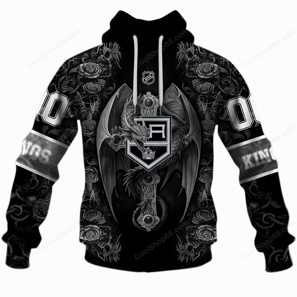 NHL Los Angeles Kings Rose Dragon Shirts