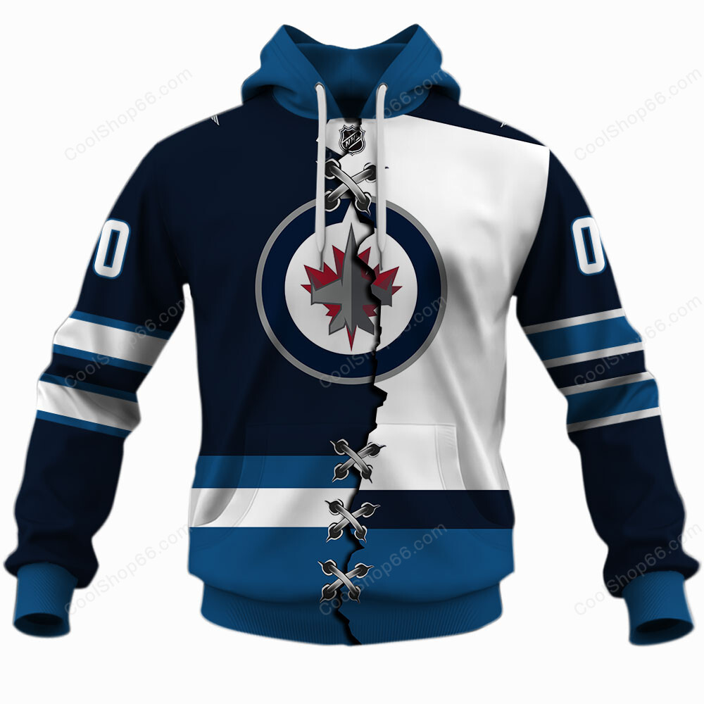 NHL Winnipeg Jets Mix Jersey Style Shirts