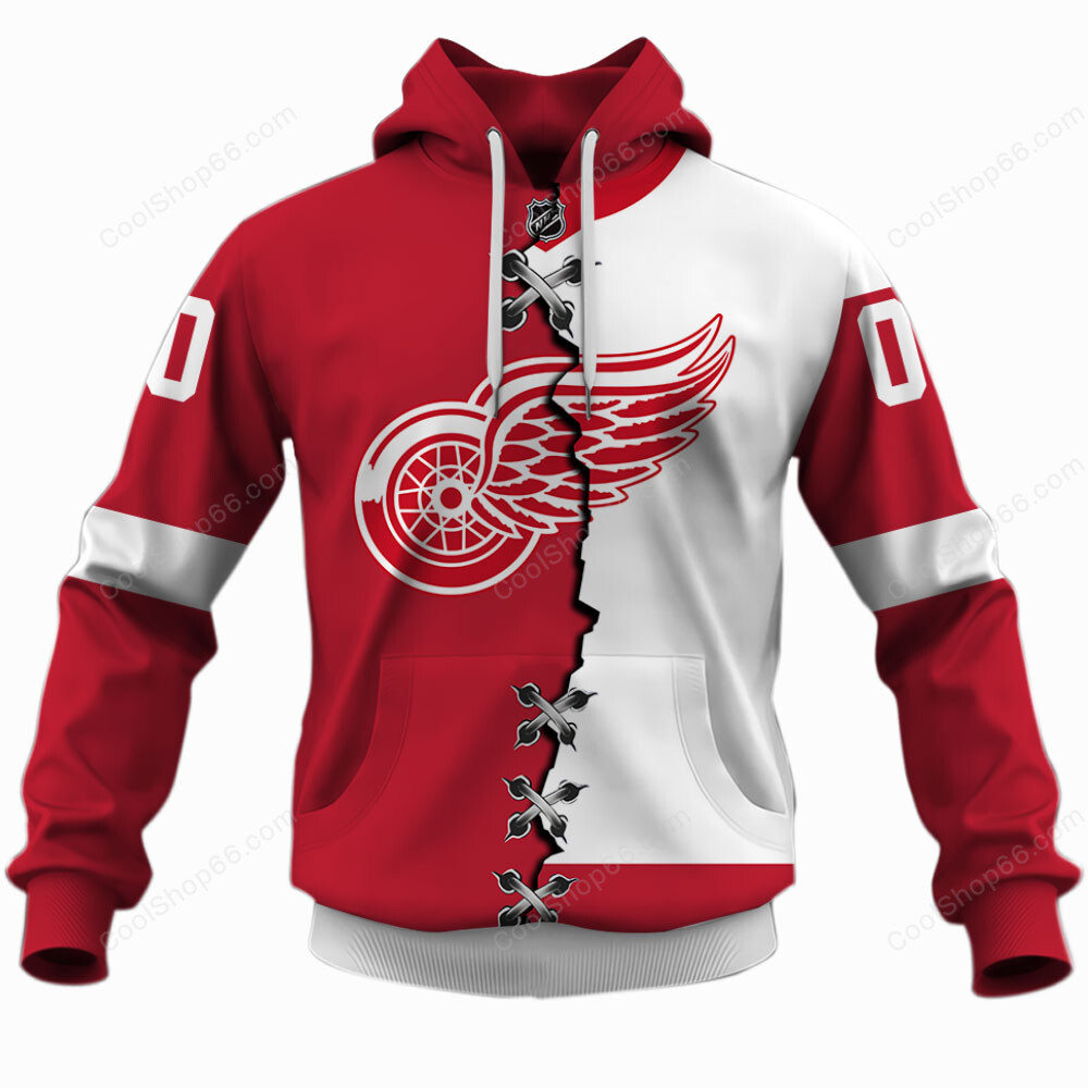 NHL Detroit Red Wings Mix Jersey Style Shirts
