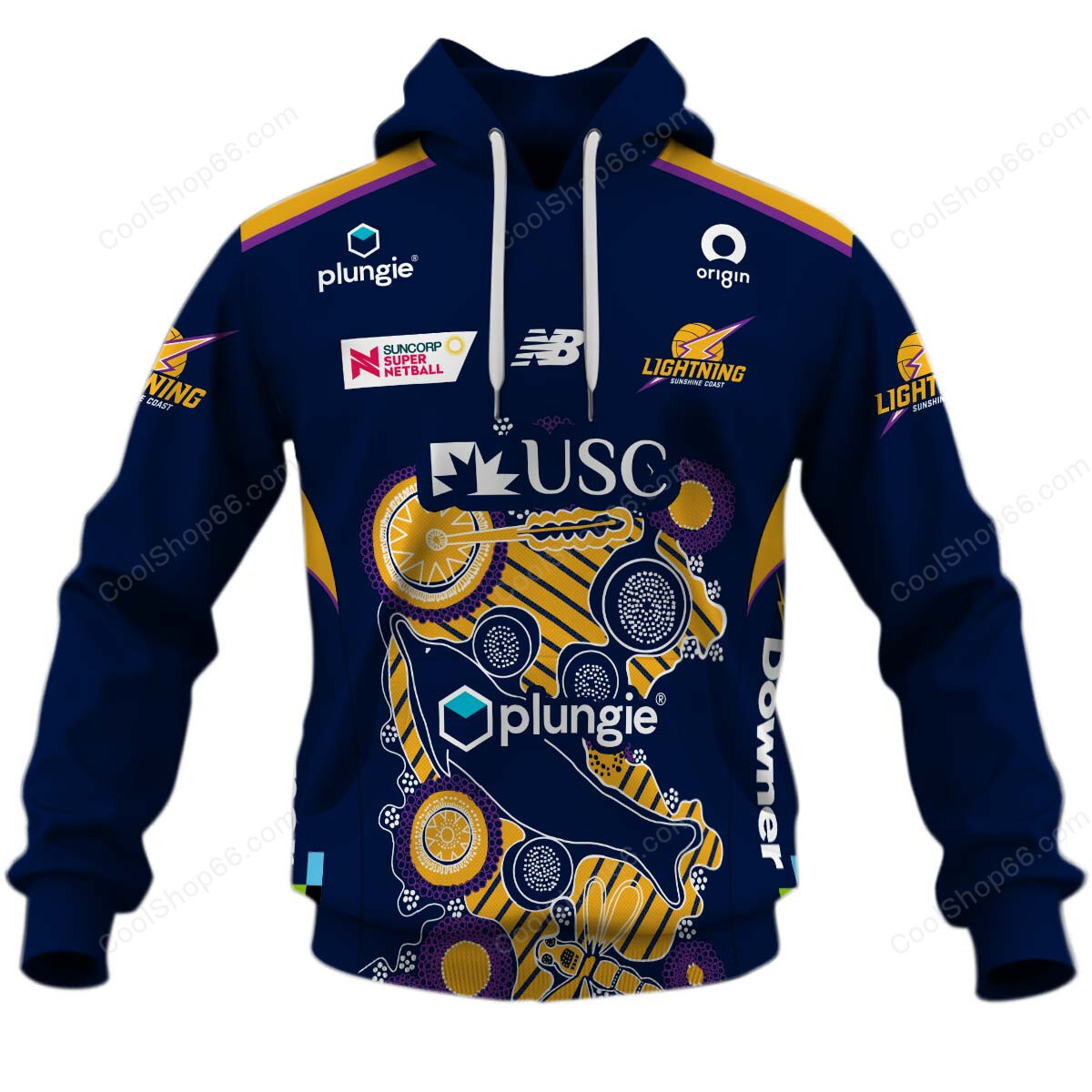 Sunshine Coast Lightning Indigenous Jersey Style