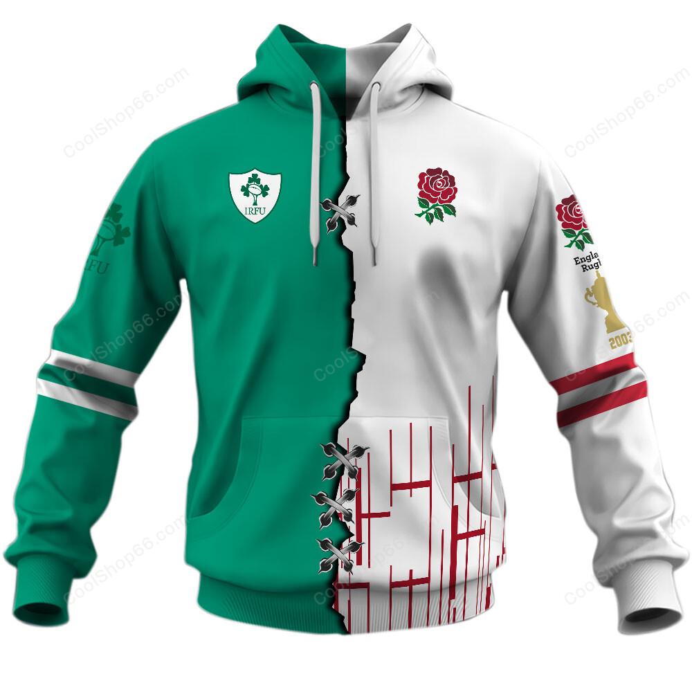 Red Roses England Rugby x Ireland Rugby Special Shirts