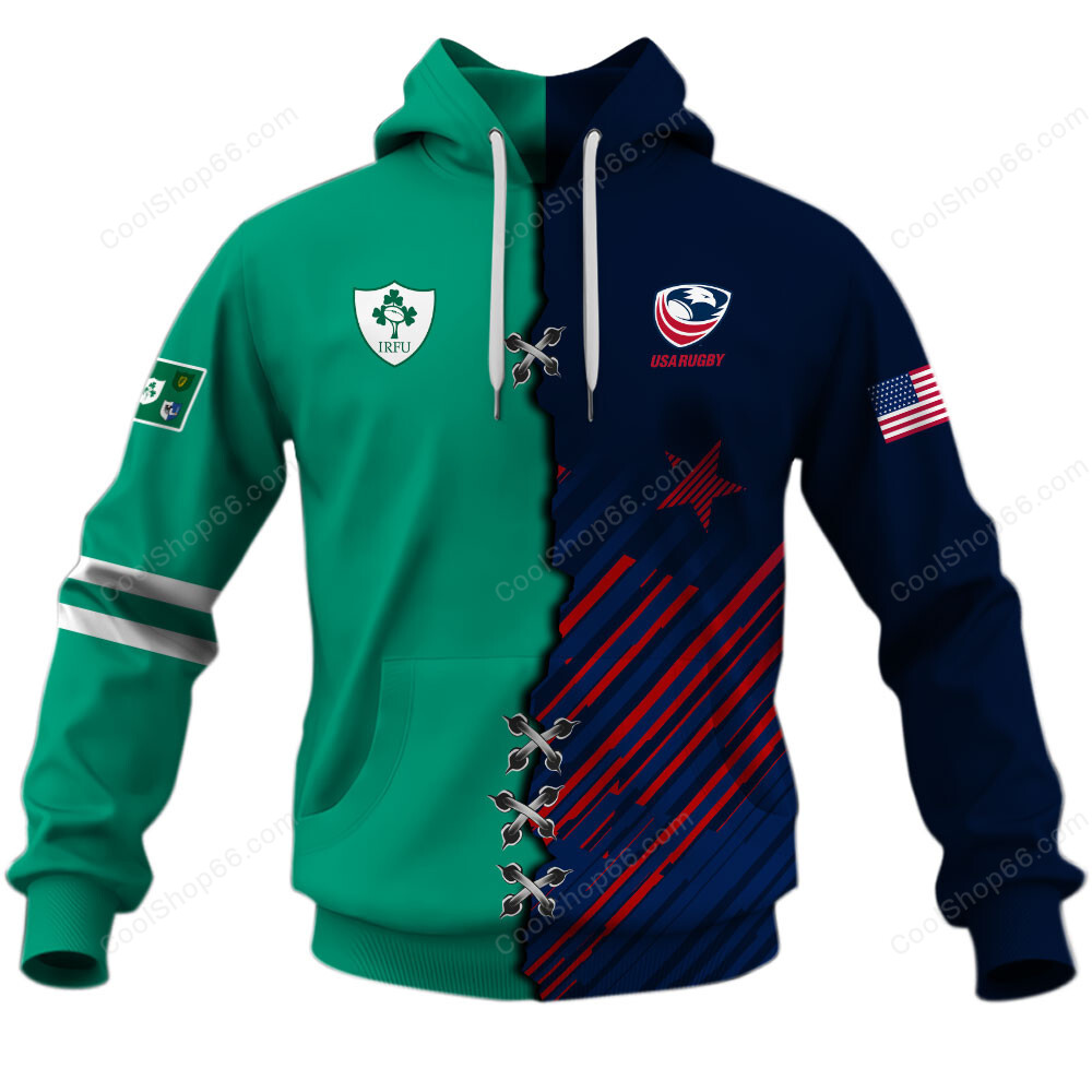 USA Rugby Eagles x Ireland Rugby Special Shirts