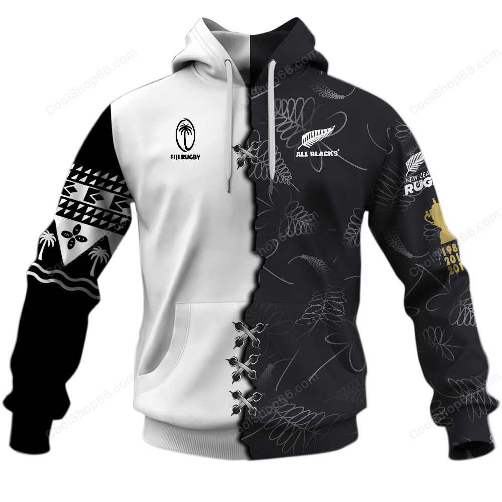 All Blacks New Zealand Rugby x Fiji Rugby Special Shirts