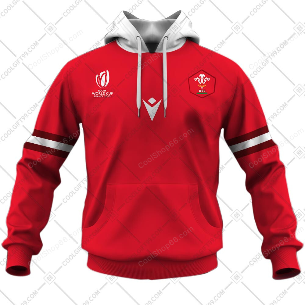 RWC 2023 Wales Rugby Home Jersey