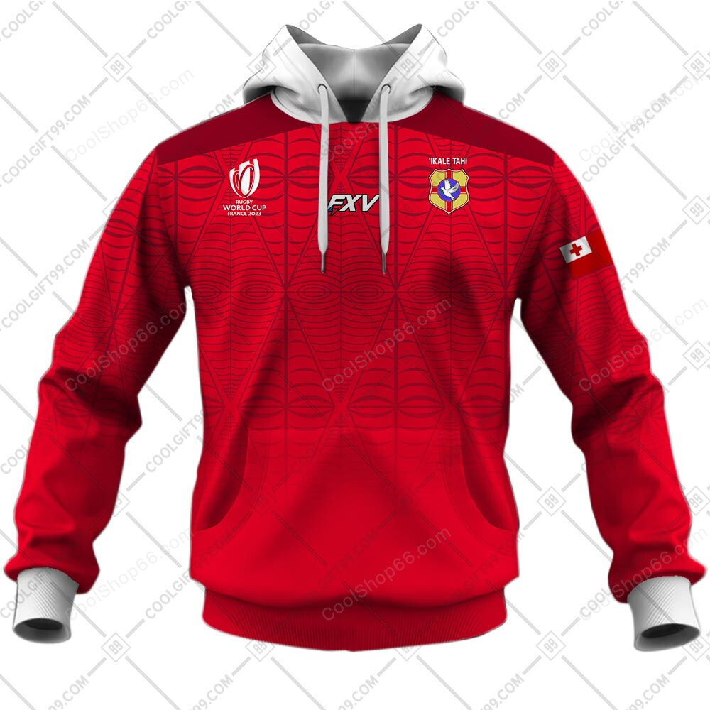 RWC 2023 Tonga Rugby Home Jersey