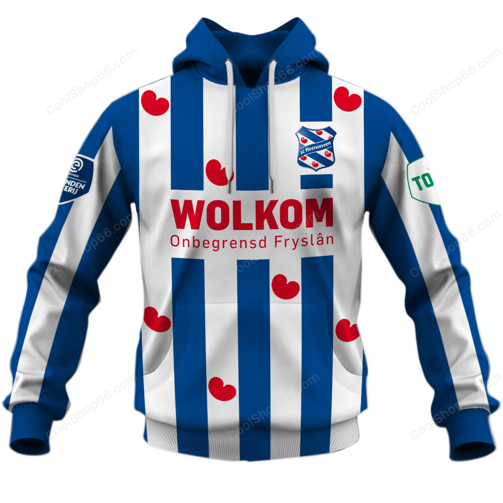 Eredivisie SC Heerenveen Home Jersey Style Shirts