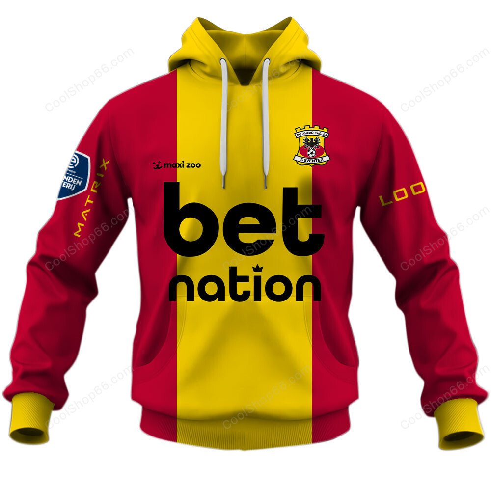 Eredivisie Go Ahead Eagles Home Jersey Style Shirts