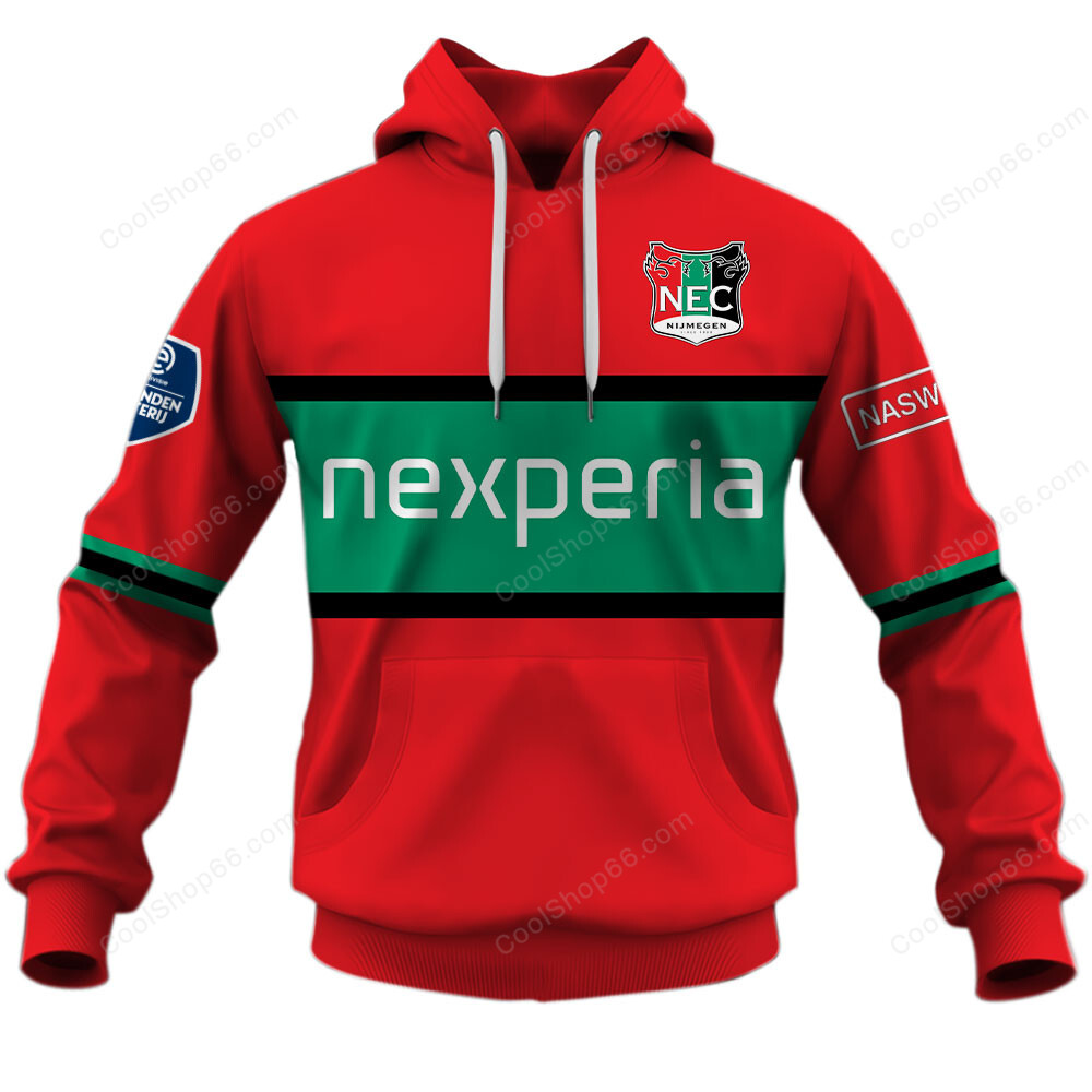 Eredivisie N.E.C. Nijmegen Home Jersey Style Shirts