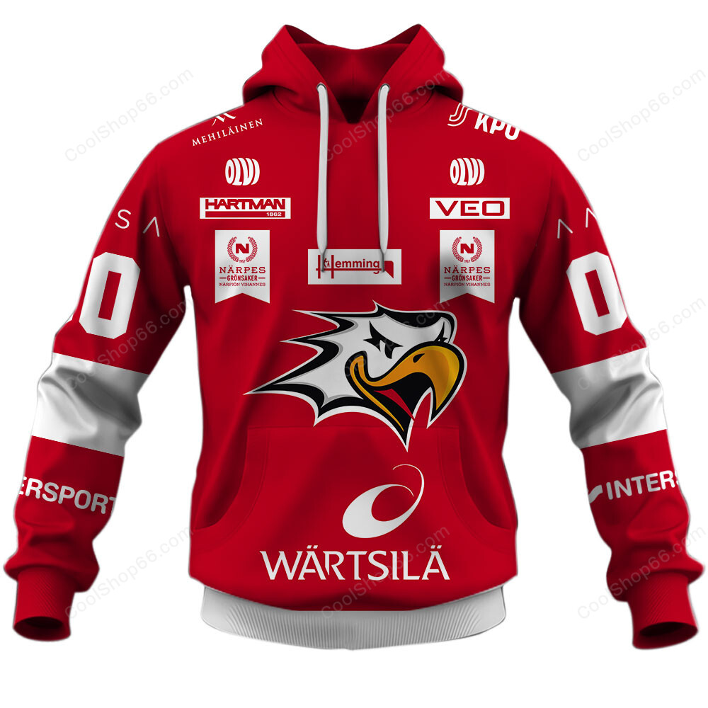 Liiga Vaasan Sport Jersey Style Shirts