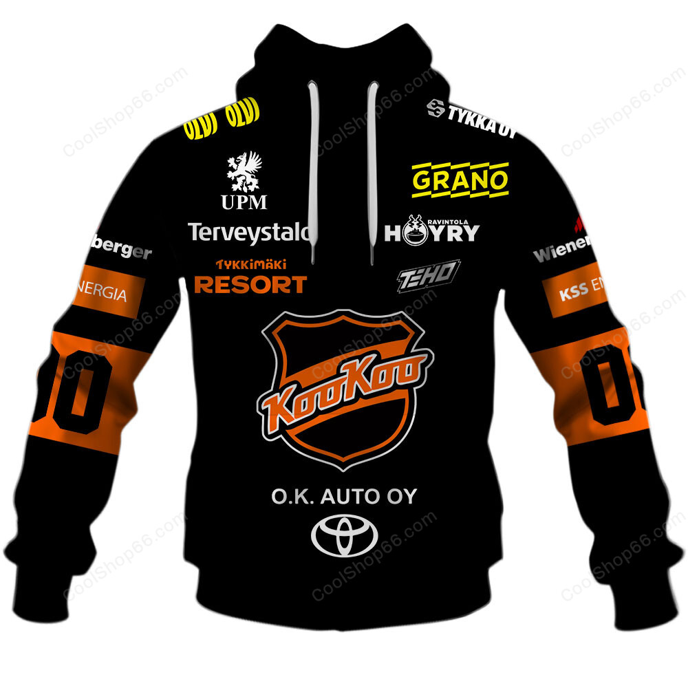Liiga KooKoo Jersey Style Shirts