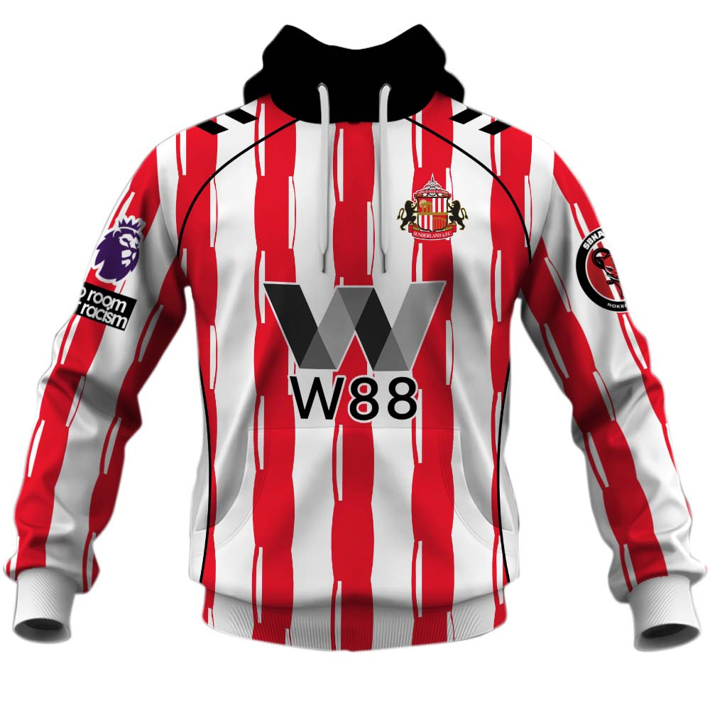Sunderland A.F.C Home Jersey Style Shirts V2