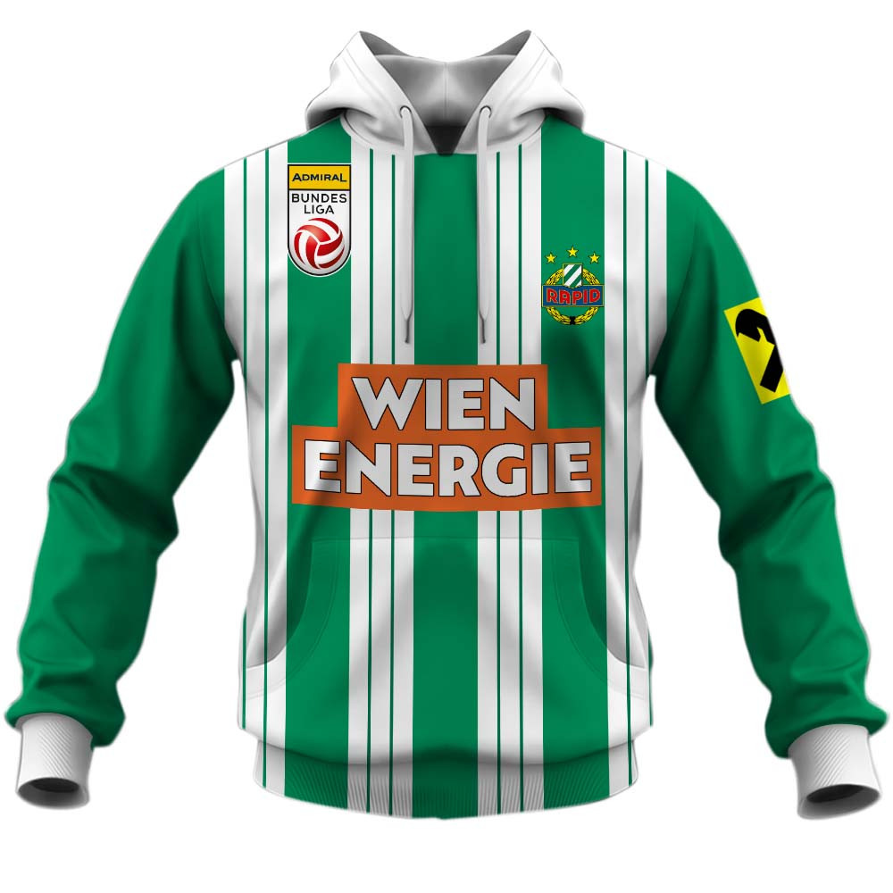 SK Rapid Wien Admiral Bundesliga 2526 Home Jersey Style Shirts