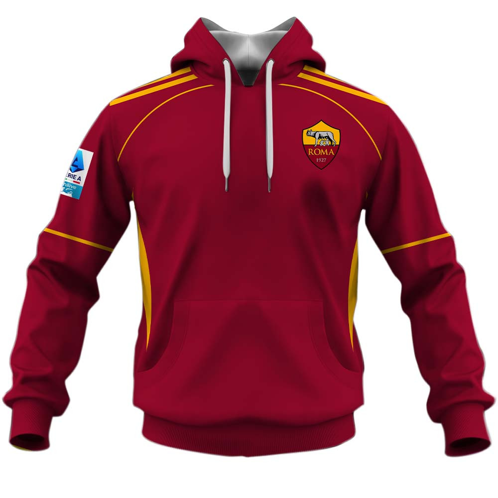 AS Roma Serie A 2526 Home Jersey Style Shirts