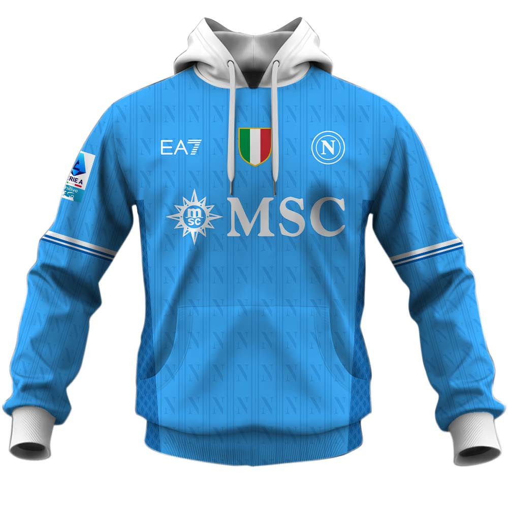 SSC Napoli  Serie A 2526 Home Jersey Style Shirts