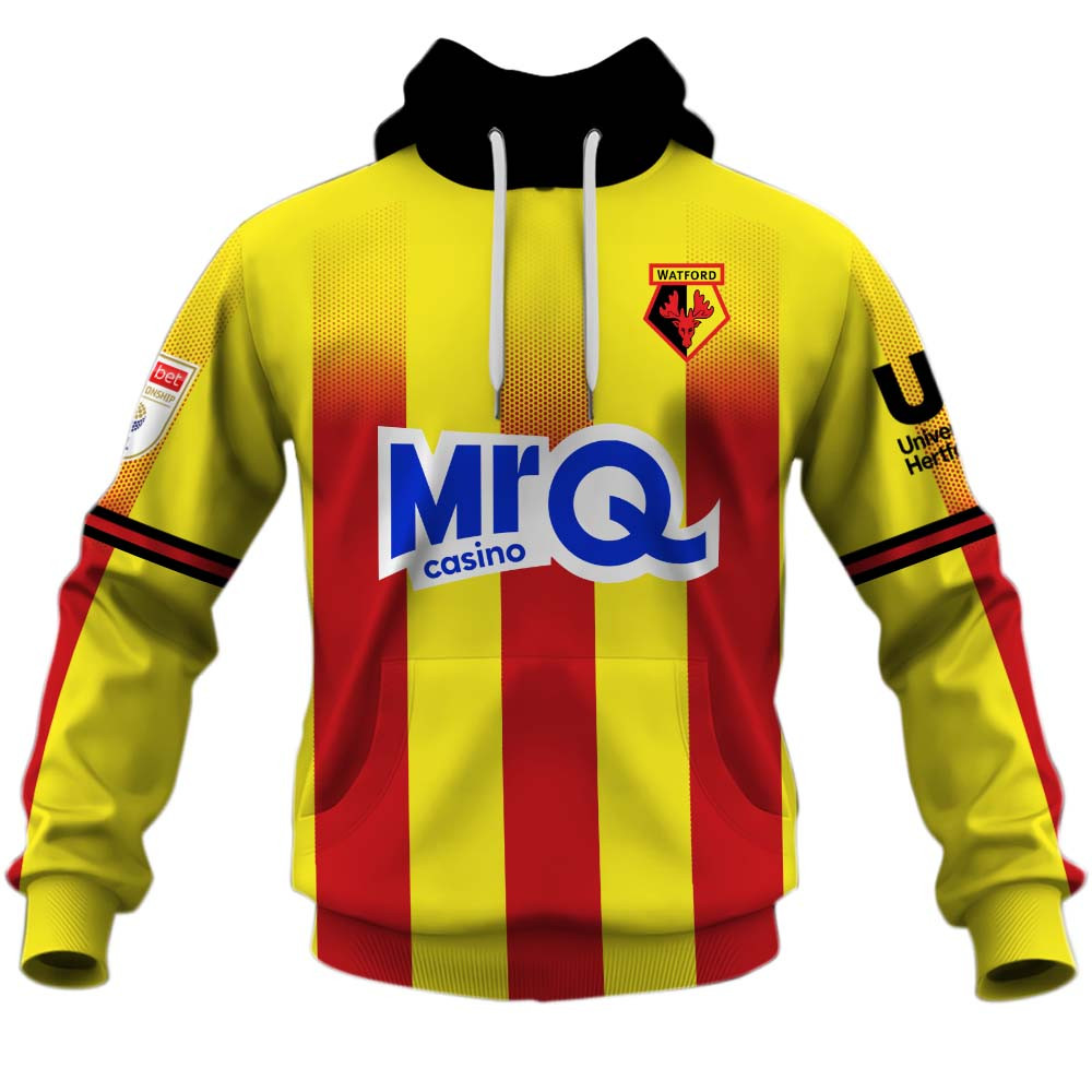 Watford F.C EFL Championship 2526 Home Jersey Style Shirts